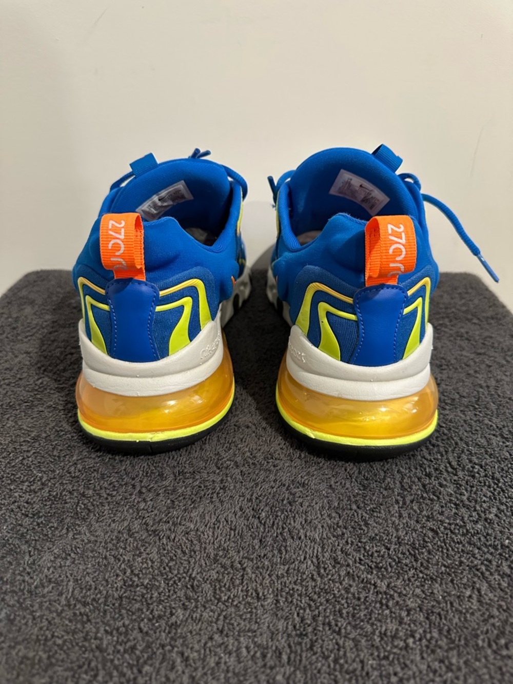 Nike Air Max. 270 React ENG Solar Blue Volt Orange. 🛸 - Picture 5 of 6